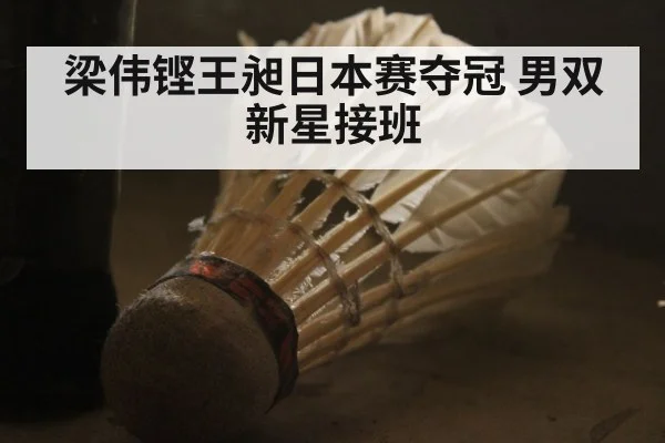 梁伟铿王昶日本赛夺冠 男双新星接班（jiuyou）